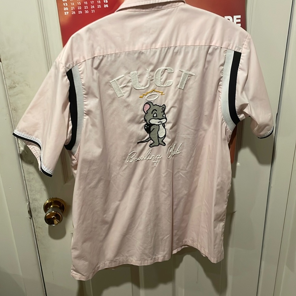 PINK FUCT BOWLING SHIRT